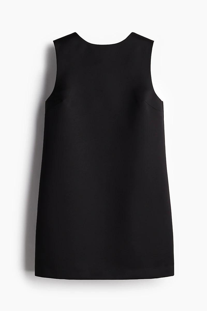 Bow-Detail Sleeveless Dress