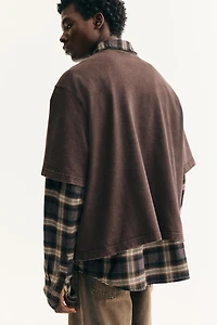 T-shirt court grande taille