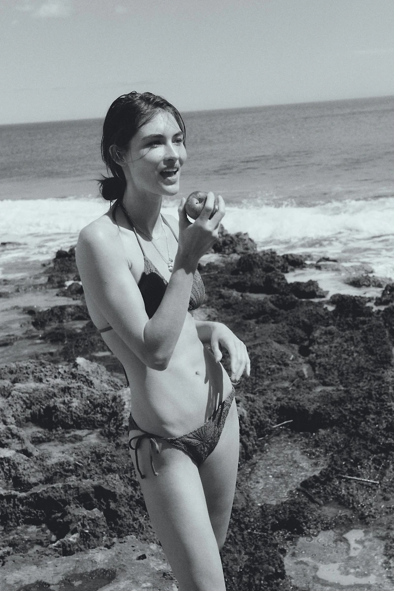 Tie tanga bikini bottoms