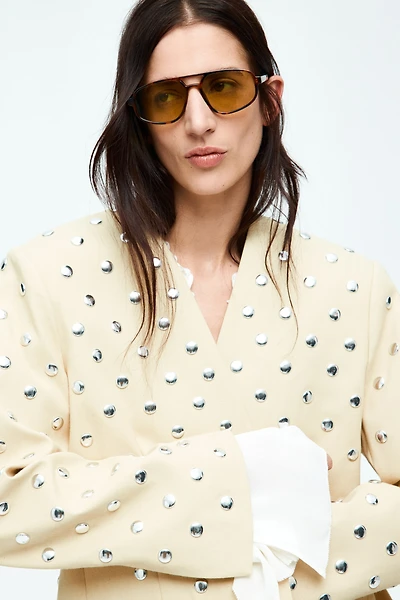 Aviator-Style Sunglasses
