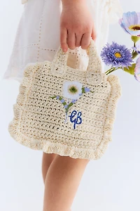 Crochet-Look Handbag
