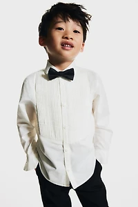 Tuxedo Shirt with Bow Tie