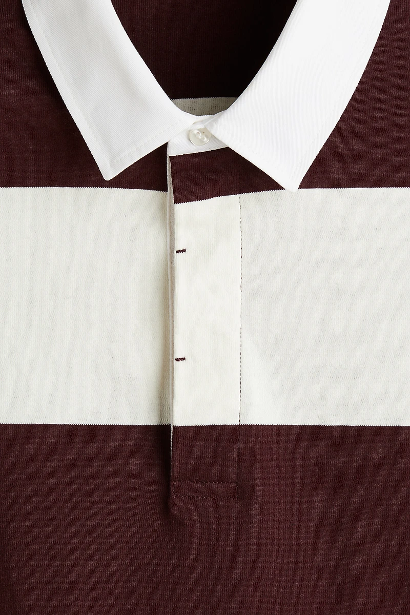 Regular-Fit Cotton Rugby Shirt