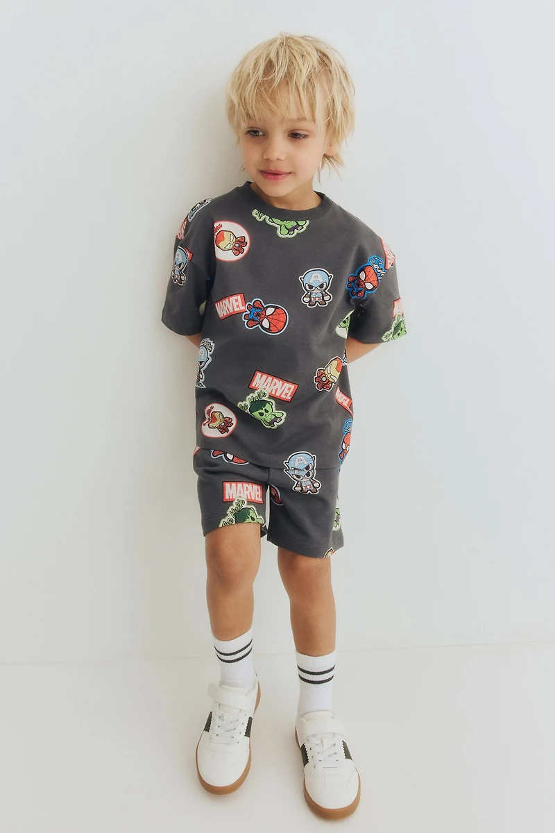 2-piece Printed Set