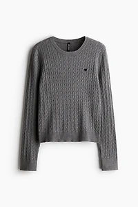 Cable-Knit Sweater