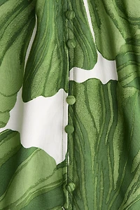 Robe tunique froissée