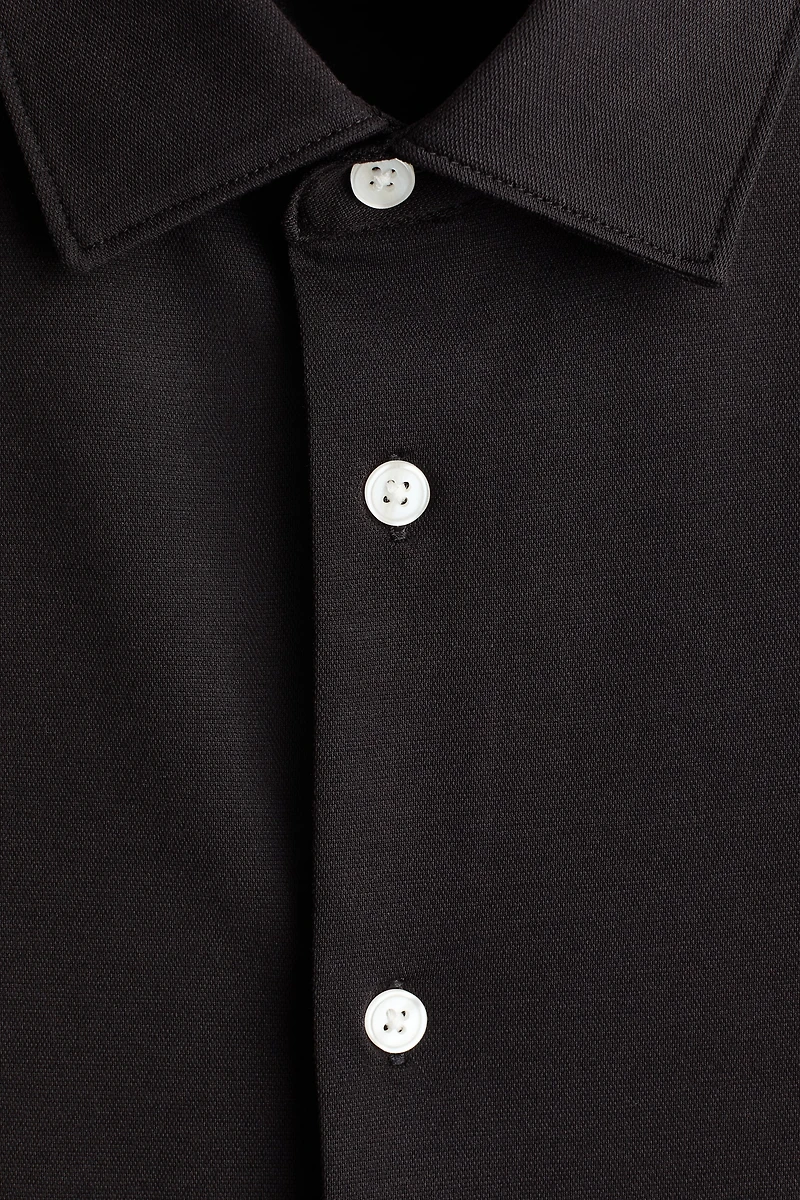 Four-Way Stretch Slim-Fit Shirt