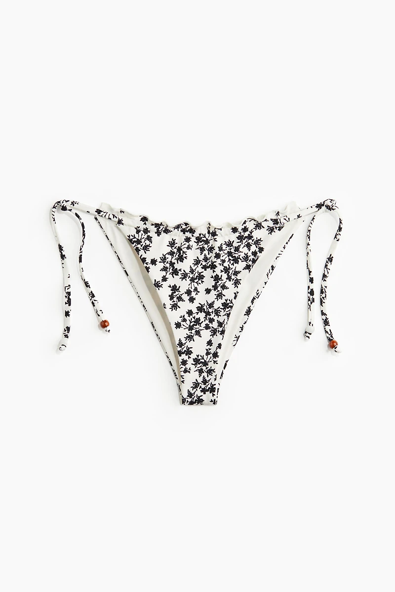 Bas de maillot tanga à nouer