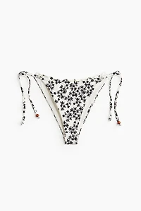 Bas de maillot tanga à nouer