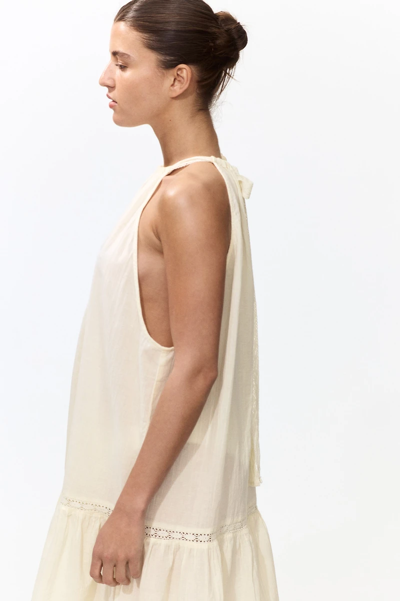 Sleeveless Cotton Beach Dress