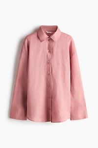 Oversized Linen Shirt