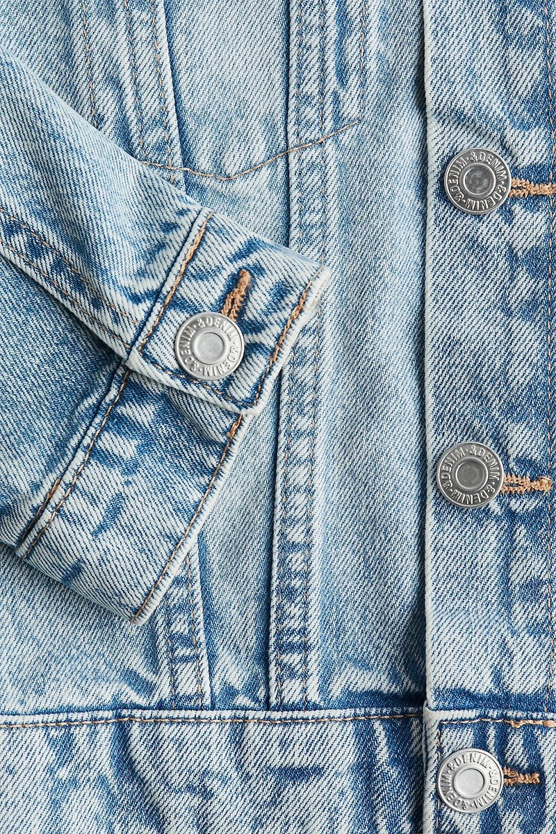 Printed Denim Jacket