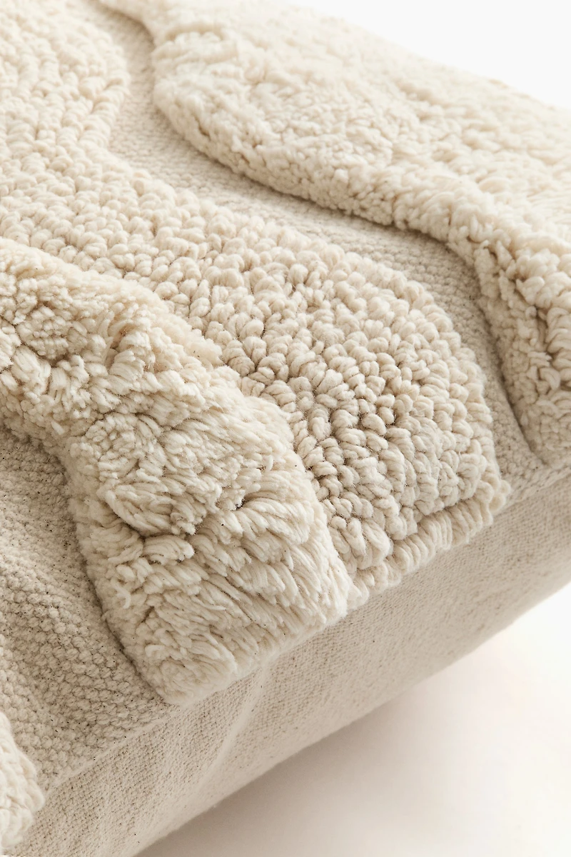 Textured-Cotton Cushion Cover