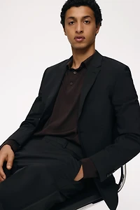 Slim Fit Wool-Blend Jacket