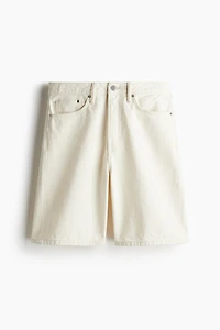Relaxed Denim Shorts