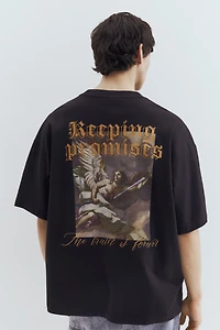 Oversized Fit Printed T-shirt
