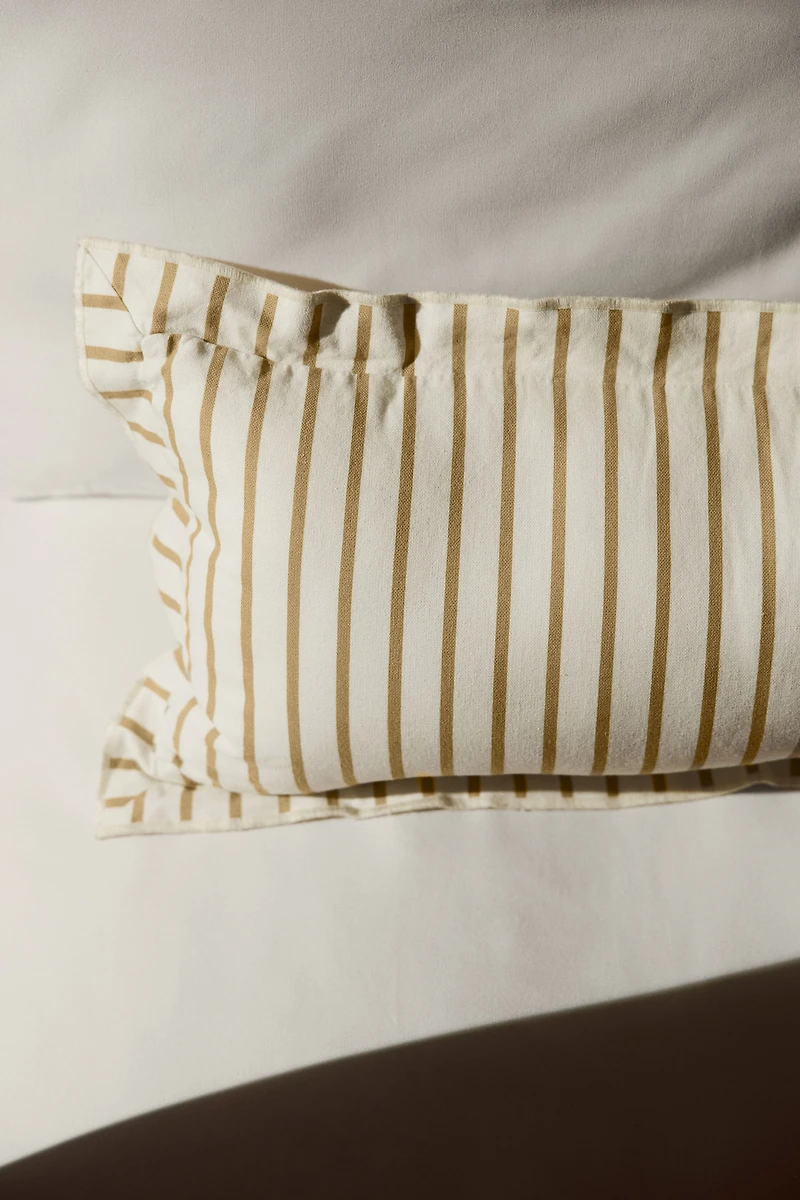 Rectangular Linen-Blend Cushion Cover