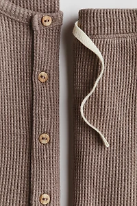 2-Piece Waffled Cotton Set