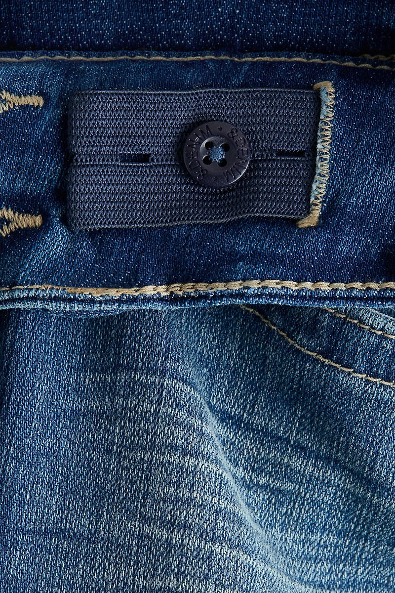 Bootcut Leg Low Jeans