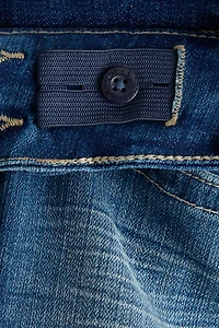 Bootcut Leg Low Jeans