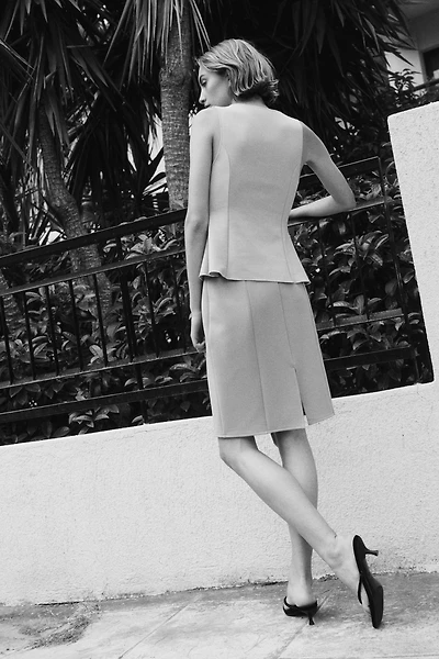 Knee-Length Skirt
