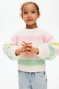 Chenille-Knit Sweater