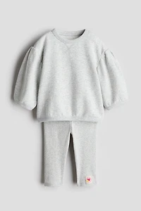 2-piece Sweatshirt and Leggings Set