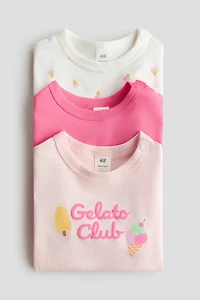 3-Pack Cotton T-Shirts