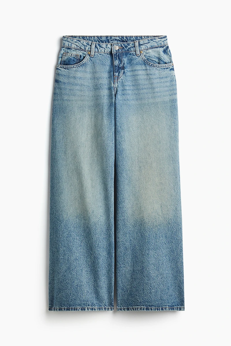 Jean ample taille basse