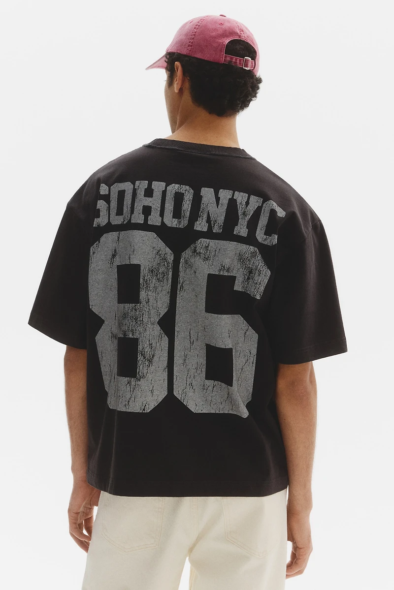 Loose-Fit Printed T-Shirt