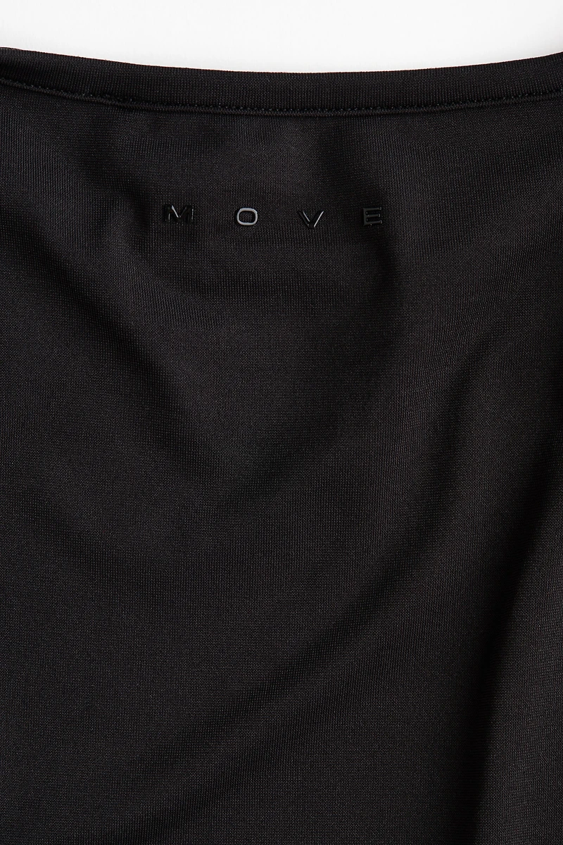 Seamless Slim-Fit Sports Top with SoftMove™