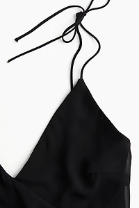 Sheer Asymmetric Dress