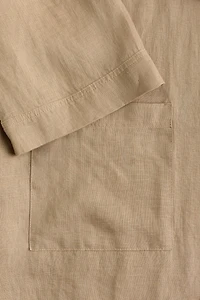 Washed Linen Robe