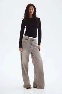 Long-sleeved Jersey Top