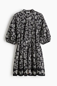Tie-Belt Dress