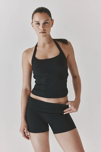 Halterneck Sports Tank Top with SoftMove™