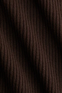 Rib-Knit Dress