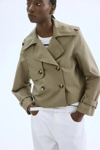Trench-look Jacket