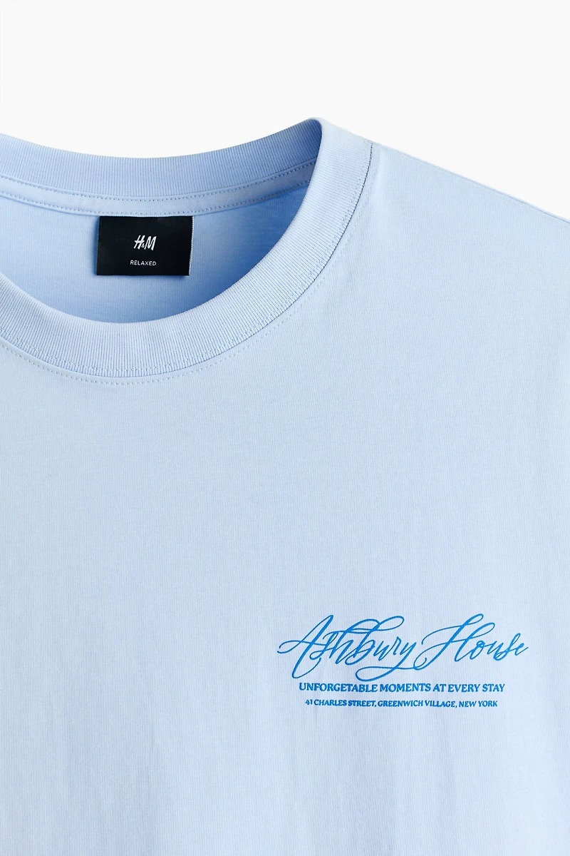 Loose Fit Printed T-shirt
