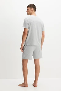 T-shirt et short de pyjama en jersey