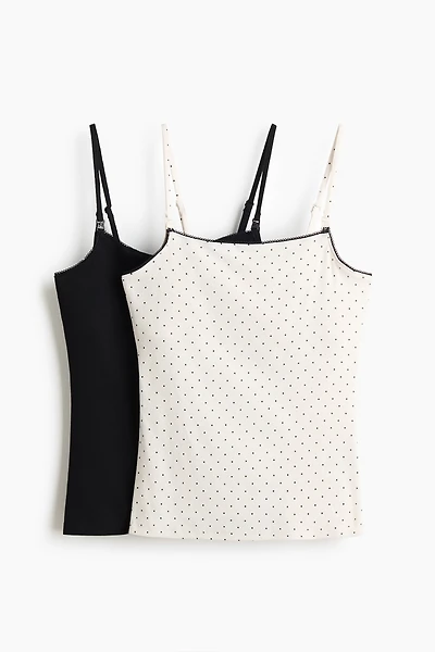 MAMA 2-Pack Nursing Camisole Tops