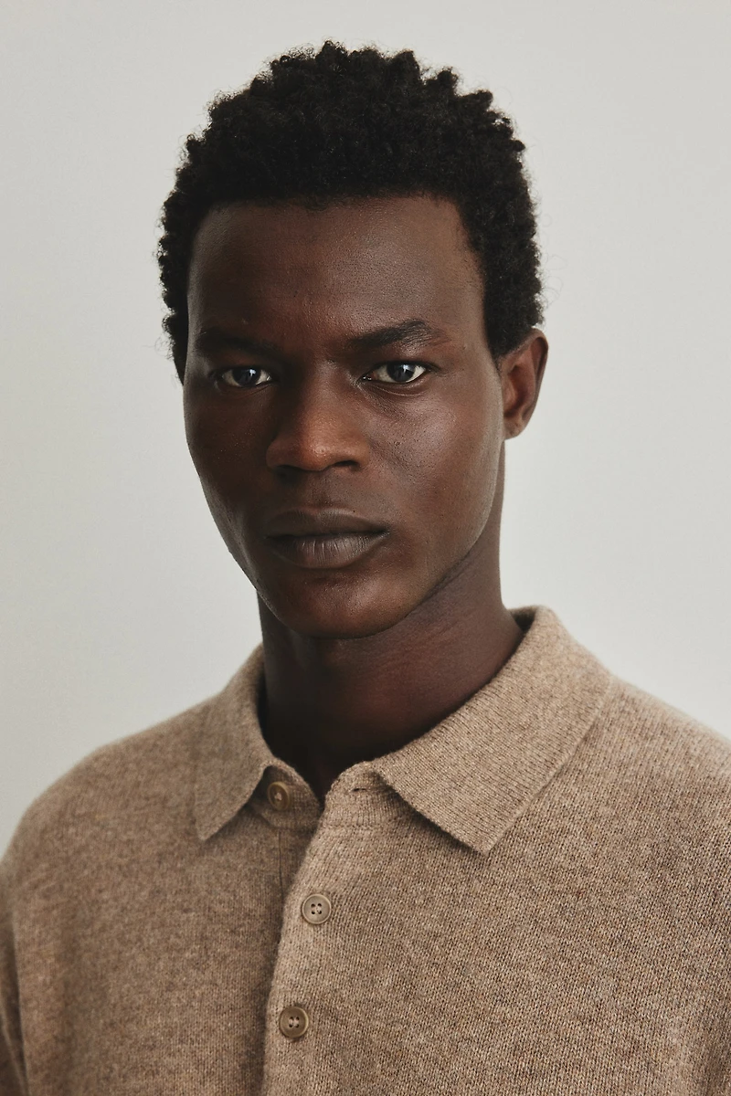 Polo classique en laine