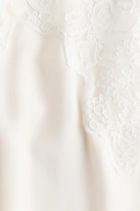 Lace-Trimmed Camisole Top