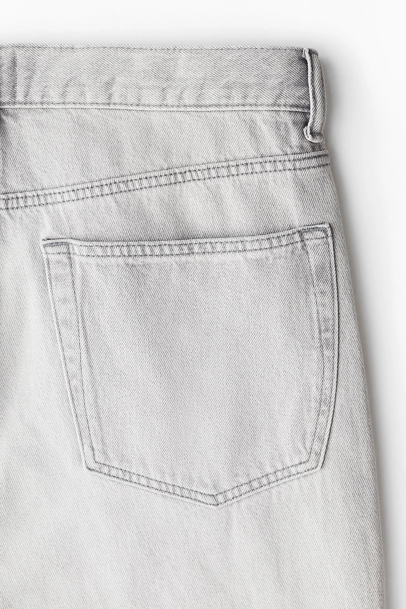 Loose Straight High Jeans