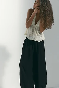 Balloon-Leg Pants