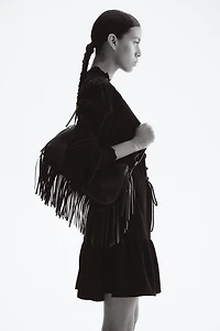 Robe chemisier à volants