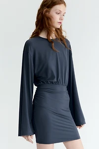 Long-Sleeved Jersey Dress