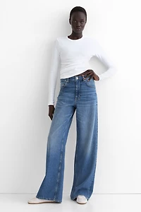 Long-sleeved Jersey Top