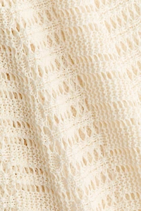 Robe maxi d'aspect crocheté