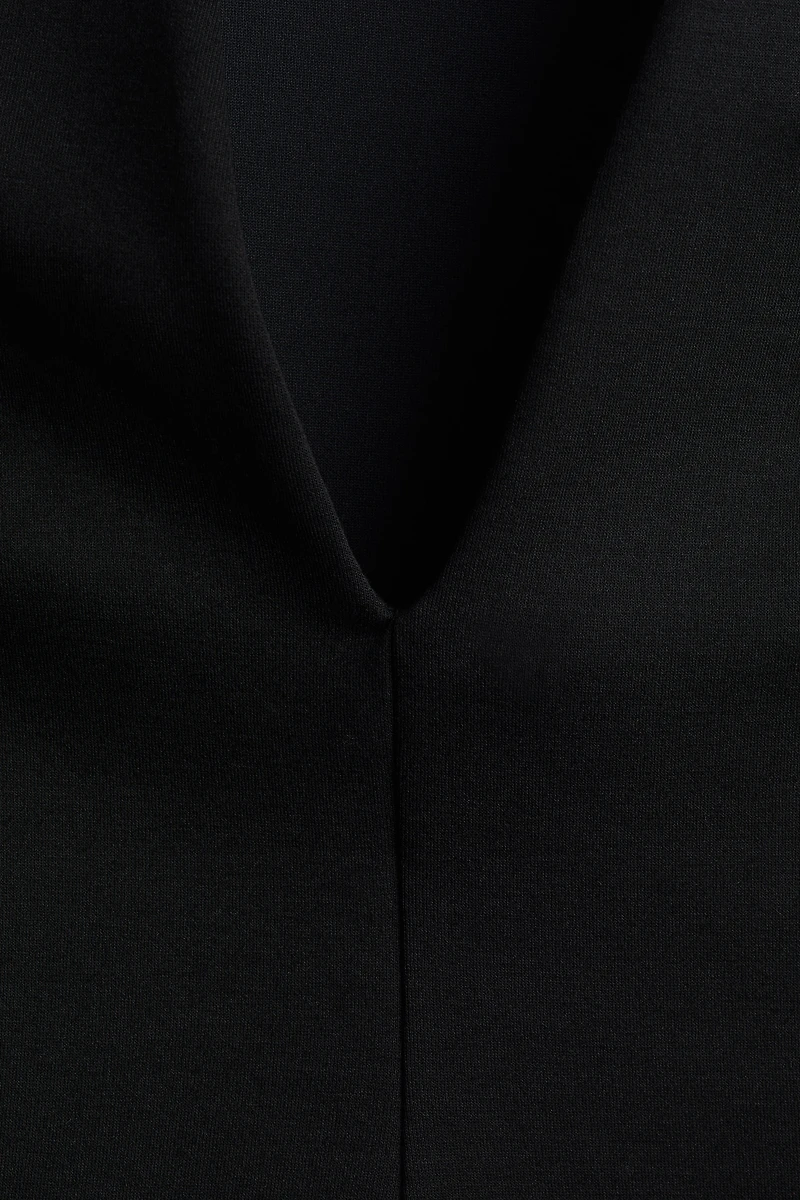 Scuba Top with Low-Cut Back